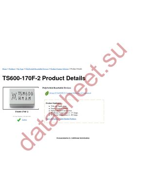TS600-170F-2 datasheet  